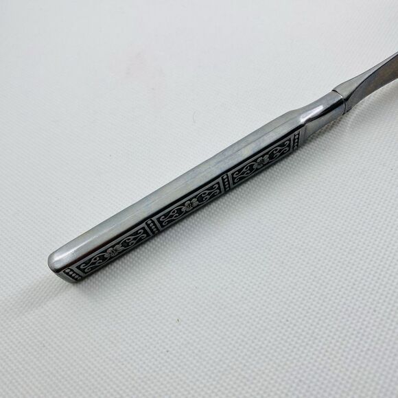 Isabella Steak Knife Oneida Community 91/4 inch Stainless Black Accent - Picture 8 of 8